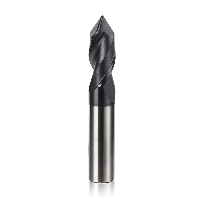 High Precision Carbide Wood Nc Spotting Drill Tools Centring Drill Bit
