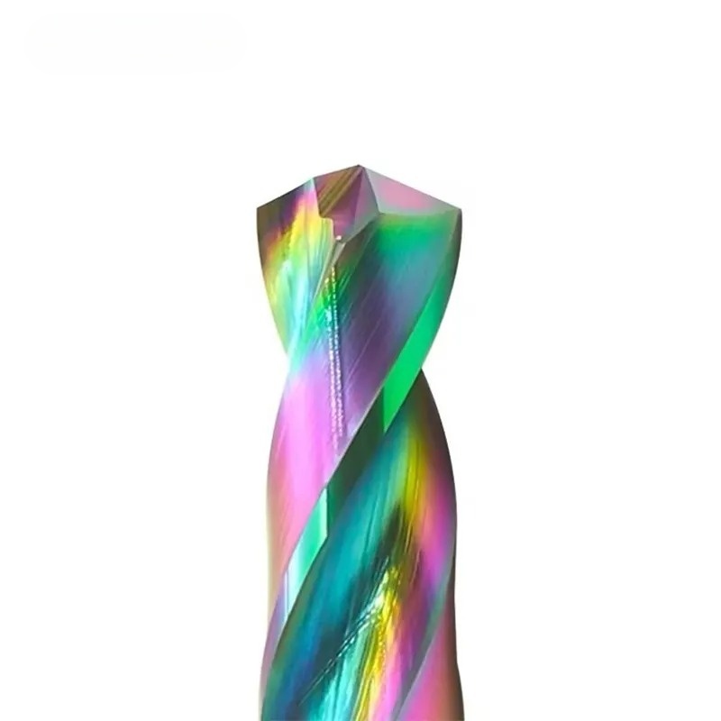 Solid Carbide Drill Bit 60/90/120 Degree DLC Colorful Coating Spotting Drill Bit for Aluminum