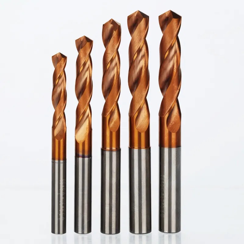 Socoje 3D Triplex Drill Bit CNC Drilling Tools Spiral Hole Drill for Steel