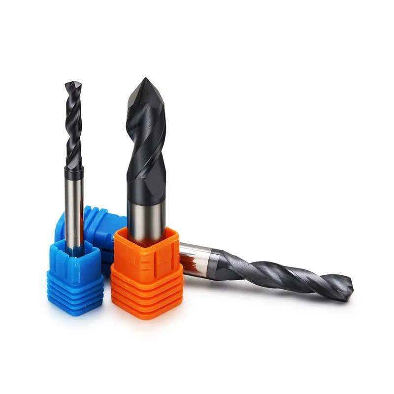 High Precision Carbide Wood Nc Spotting Drill Tools Centring Drill Bit