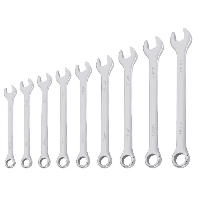 Customized 21mm Steel Hand Wrench Set Ratcheting Combination Spanner for Industrial Labor Saving for Repairing