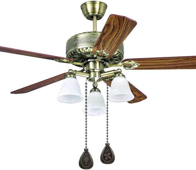 Bronze Decorative Ceiling Fan Pull Chain Set Pull Switches Pendant Extension 12 Inches Lighting & Fan Beaded Ball Chain Extender with Connector (2 Pack)