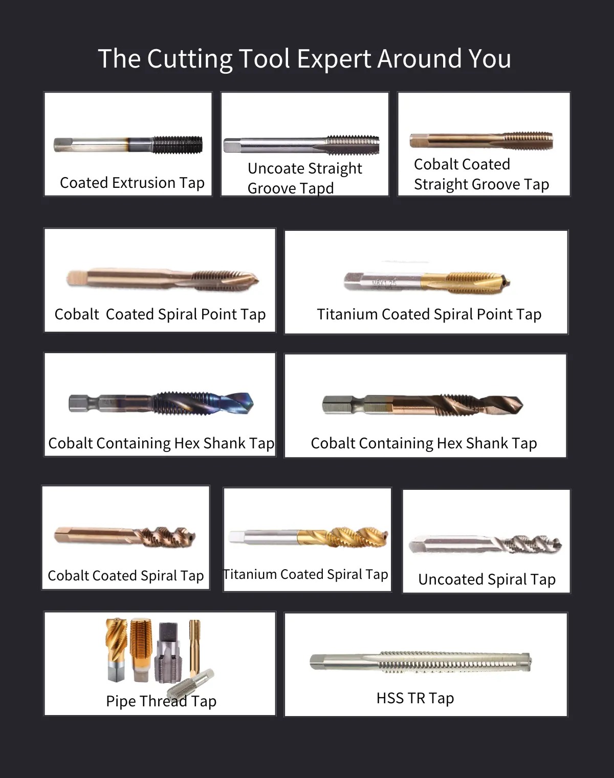 Wholesale HSS Tip Tap Machine Thread Rolling Forming Tap M2-M30 HSS-CO M35 Cobalt Screw Thread Tap Tapping Tools