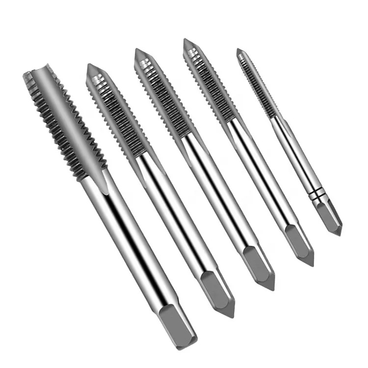 Factory Wholesale M2-M52 HSS Ti-coated Spiral Pointed Machine Screw Tap