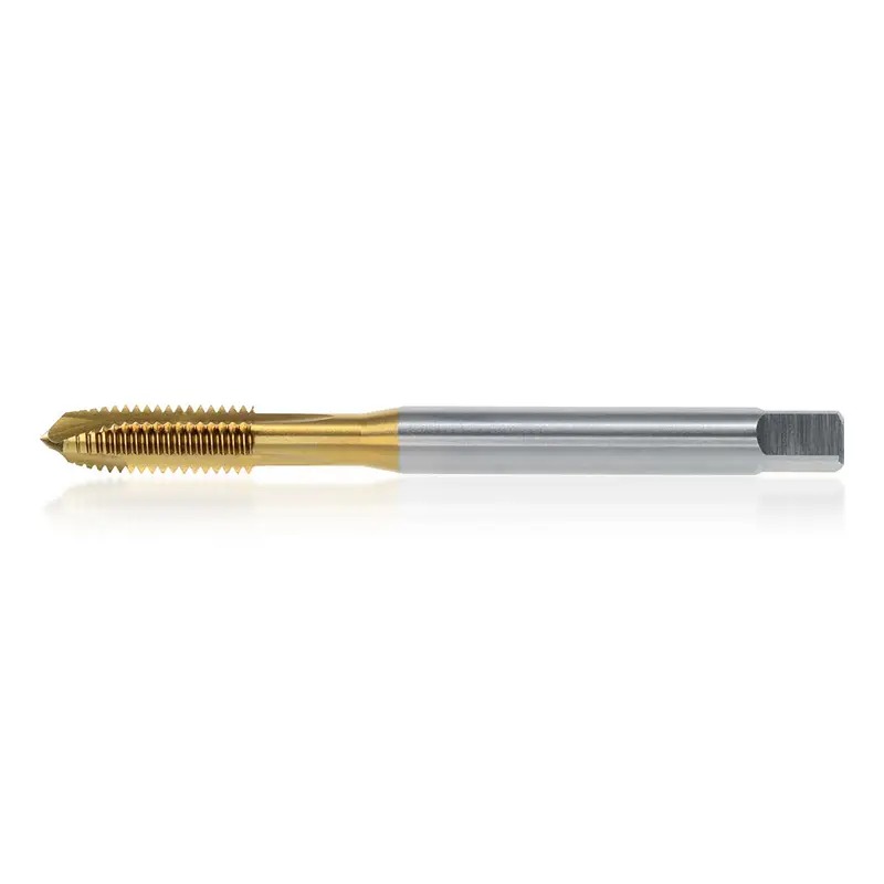 Factory Direct Sales High Performance DIN371 Machine Spiral Tap M1-M30 Full Size DIN376 Spiral Pointed Tap TIN Coating