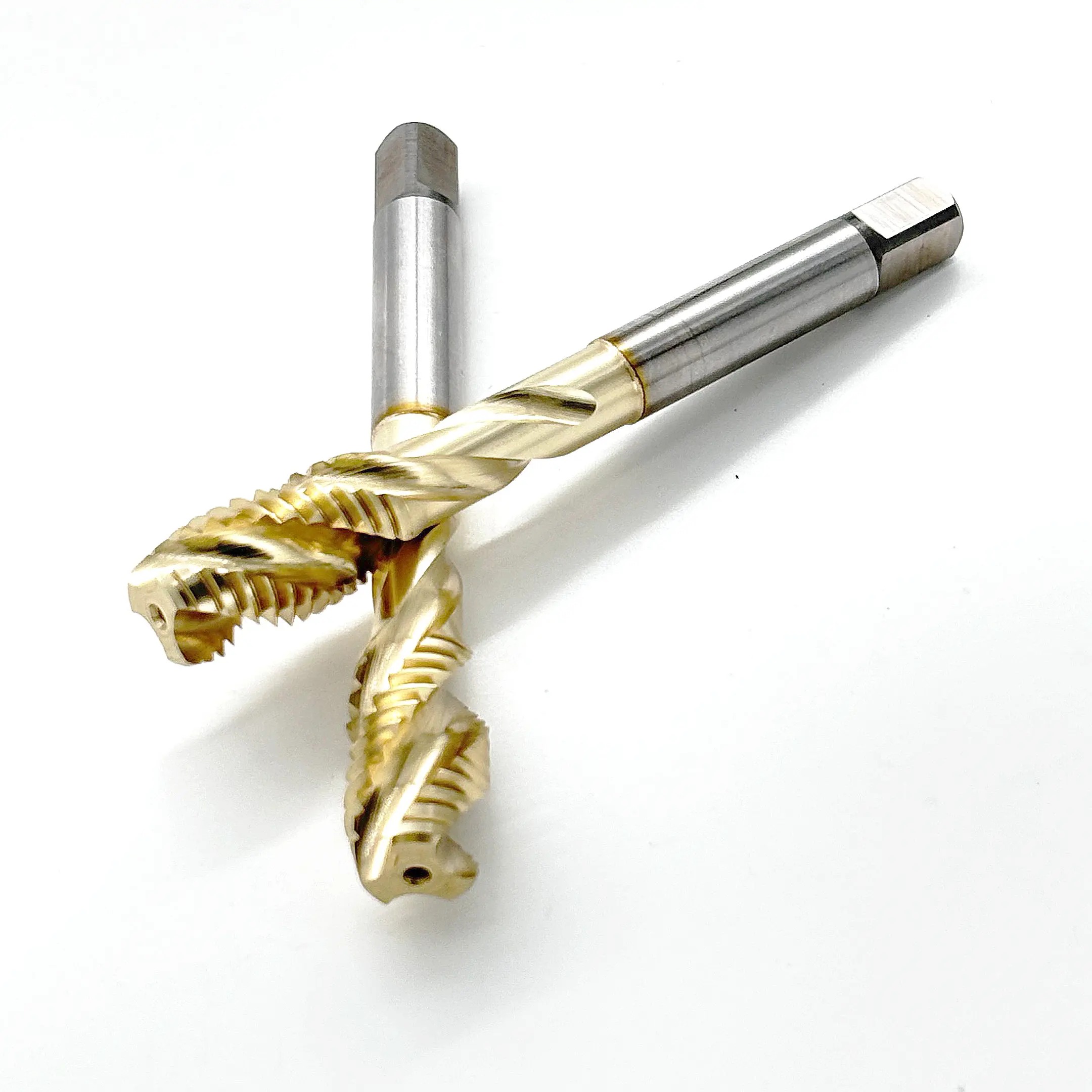 Perfect Quality Efficient Spiral point tap Coated Spiral Flute Machine Pointed Tap Spiral M8