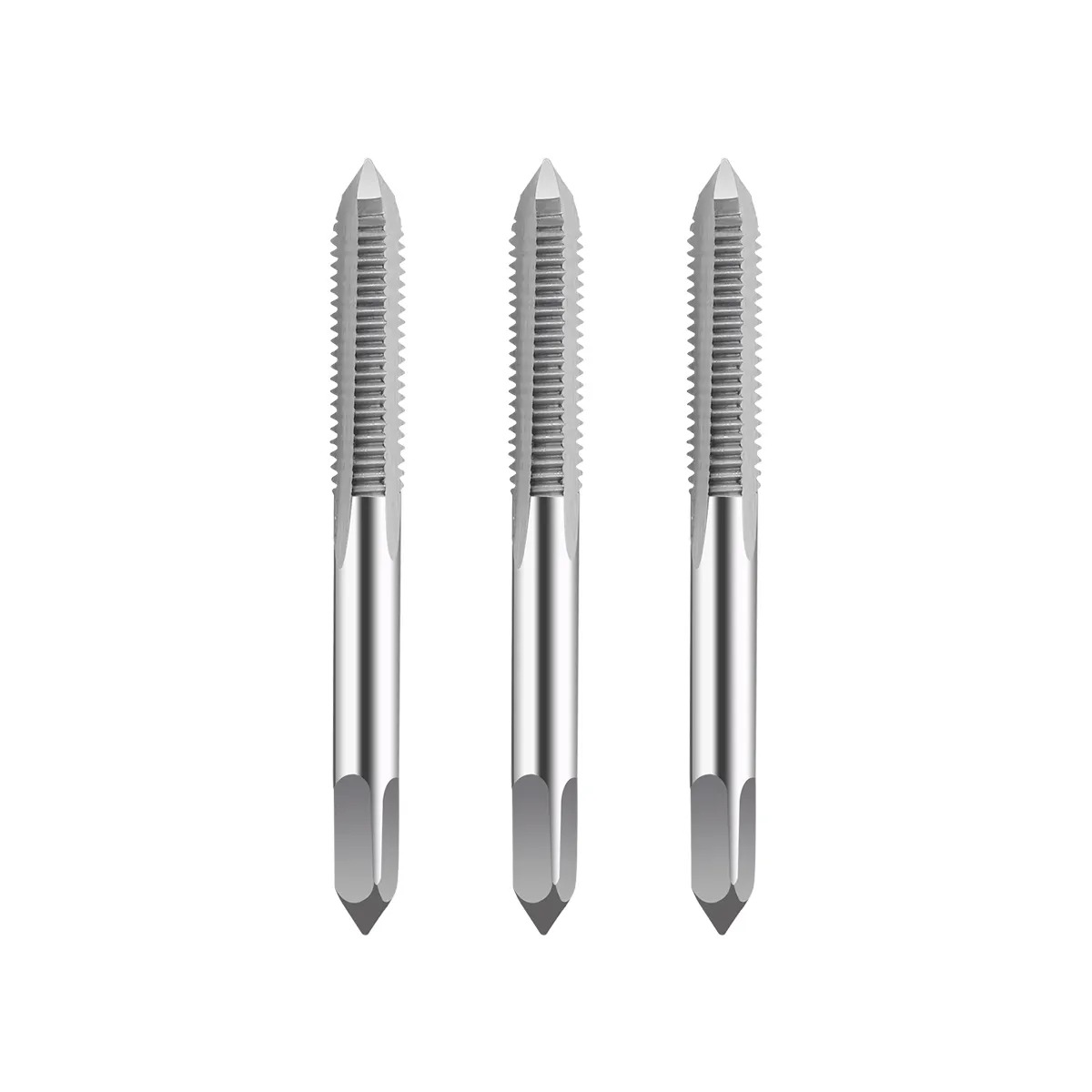 HSS Alloy Steel Hand Screw Thread Metric Plug Tap Screw Taps Drill Bit Set Straight Flute Thread Screw Tap