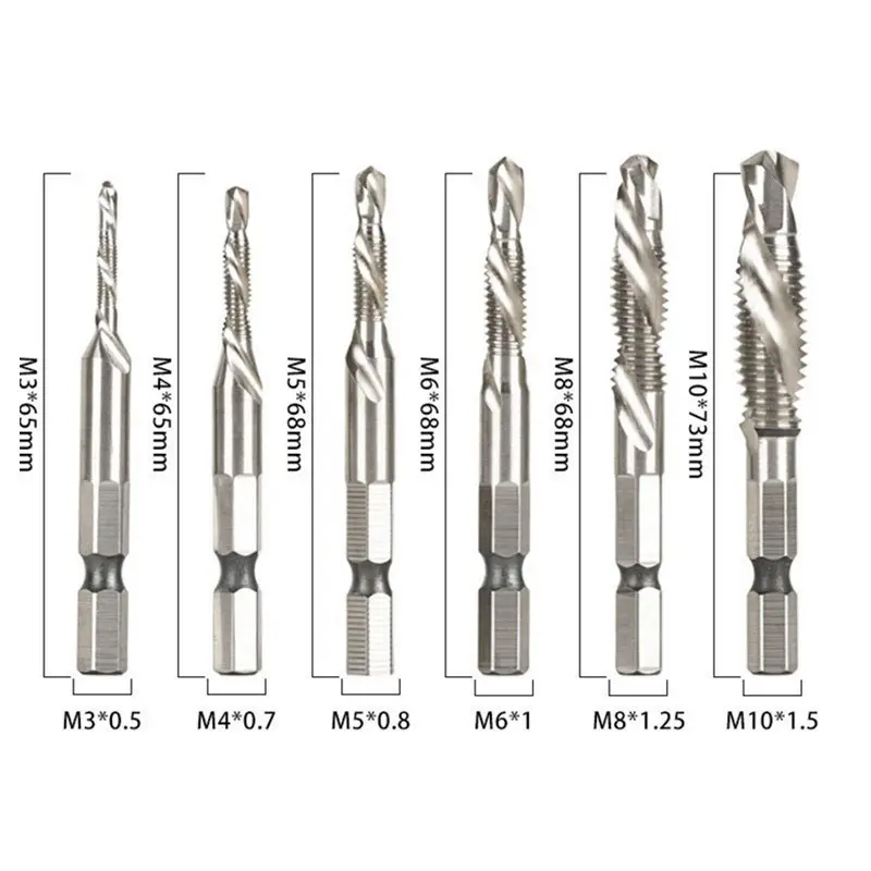 Good Stainless Steel Taps Good Machinability Screw Tap Straight Grooved and Spiral Taps Cutting Tools for Milling Machine