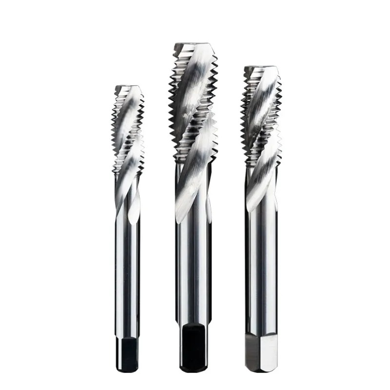 High Quality Solid Carbide Screw Taps Insert Tool Straight tap Fluted Machine Taps