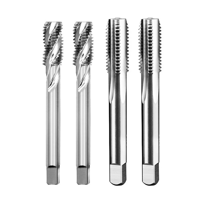 High Quality Solid Carbide Screw Taps Insert Tool Straight tap Fluted Machine Taps
