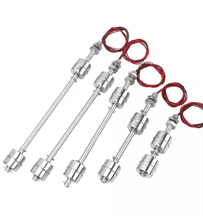 Flanged connecting rod key float level switch marine float switch fuel tank water level float switch