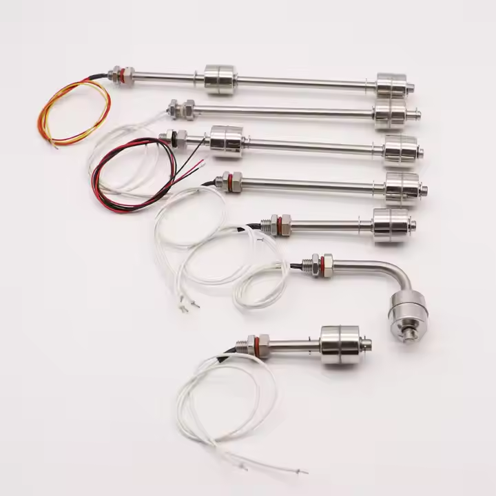 Flanged connecting rod key float level switch marine float switch fuel tank water level float switch