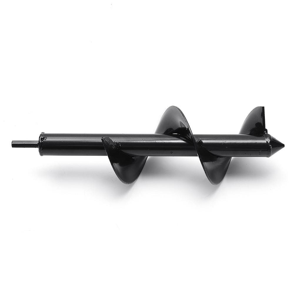 9x25/30/45/60cm Garden Auger Small Earth Planter Drill Bit Post Hole Digger Earth Planting Auger Drill Bit for Electric Drill