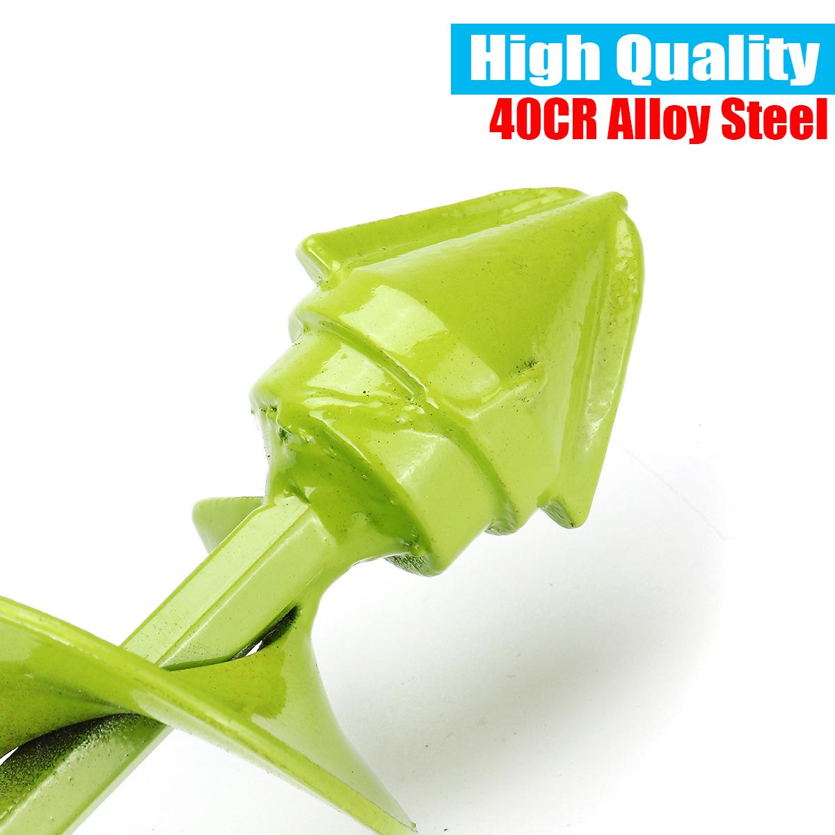 Electric Power Garden Auger Drill Bits Earth Planter Spiral Post Hole Digger Kit