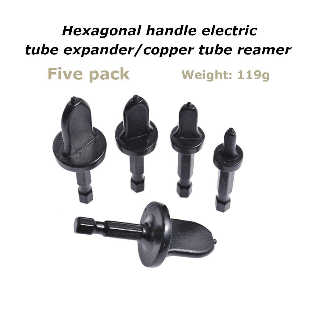 1/4 Inch Hex Handle Tube Expander High Carbon Steel Electric Reamer Copper Pipe Expander Electric Drill Rotary Tool