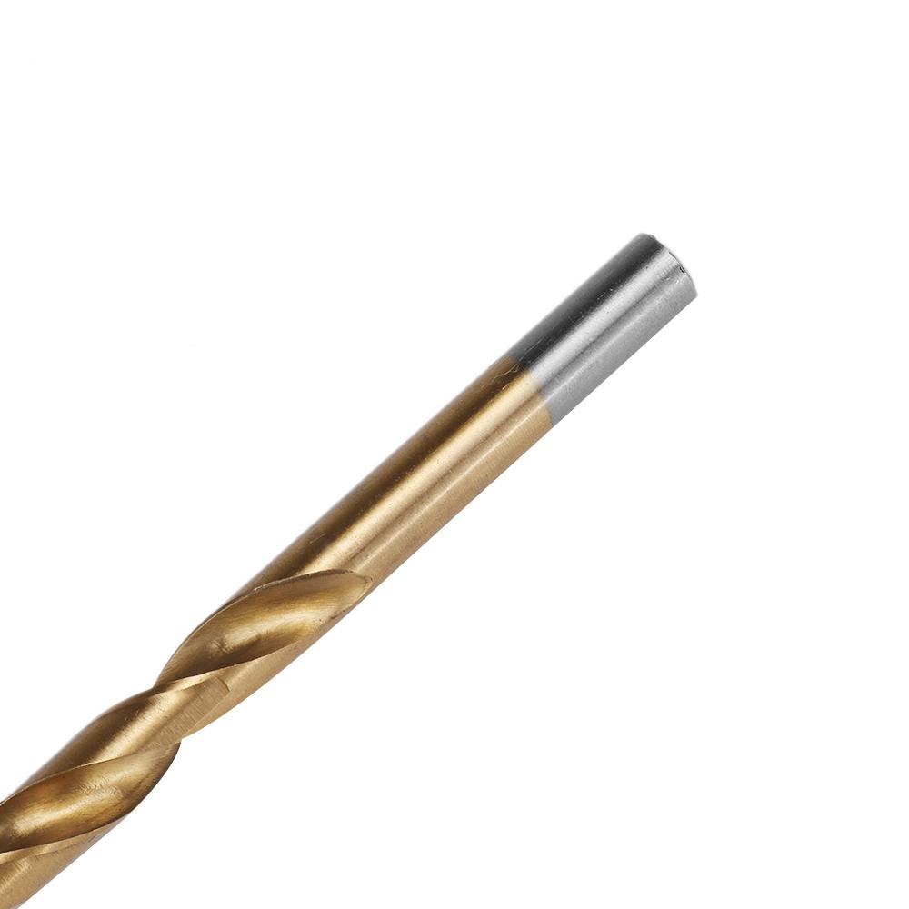 7/8Pcs 3-10mm Round Shank Titanium Coated Countersink Drill Bit Set Replacement Three Point Drill Set Carpentry Boring Tool Woodworking Tool