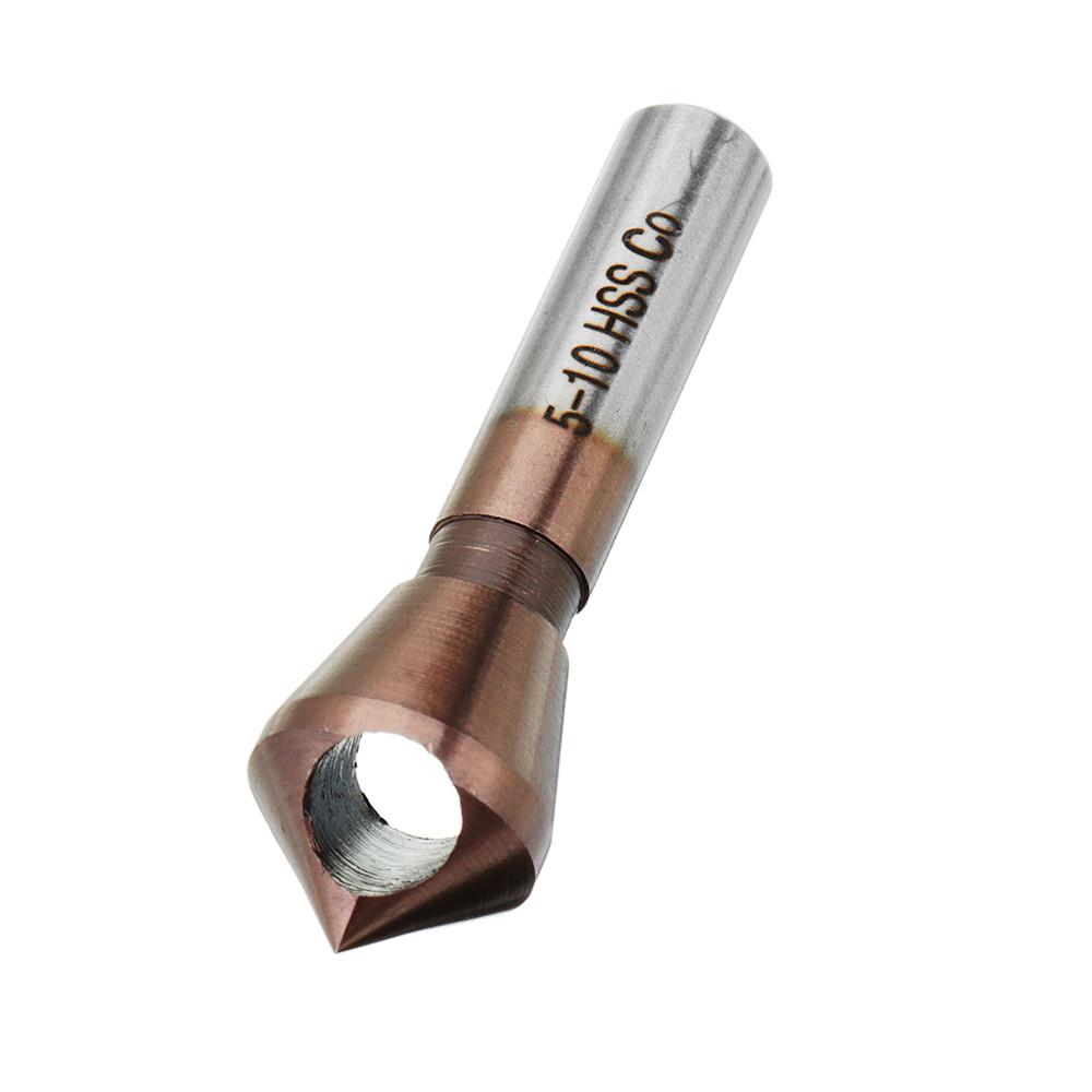 Socoje M35 Cobalt Countersink Drill Bit 2-5/5-10/10-15mm Deburring Chamfer Drill Bit