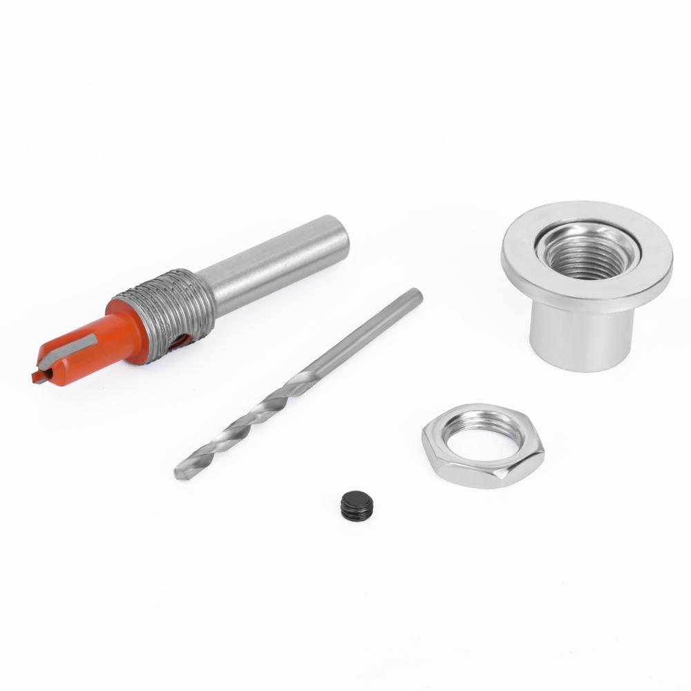 5PCS 8mm Shank  Countersink Woodworking Router Bit set Milling Cutter Screw Extractor Remon Demolition