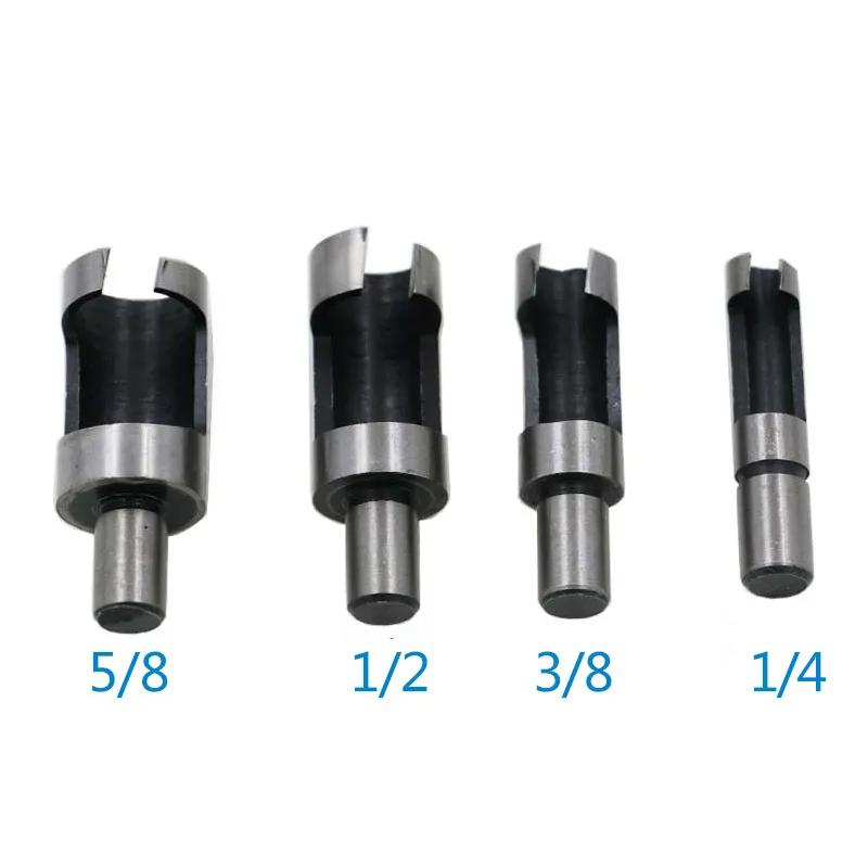 8PCS  Cork Drill Bit Set Wood Plug Cutter Drill Cutting Tool Drill Bit Set Bored Hole Tenon Drills