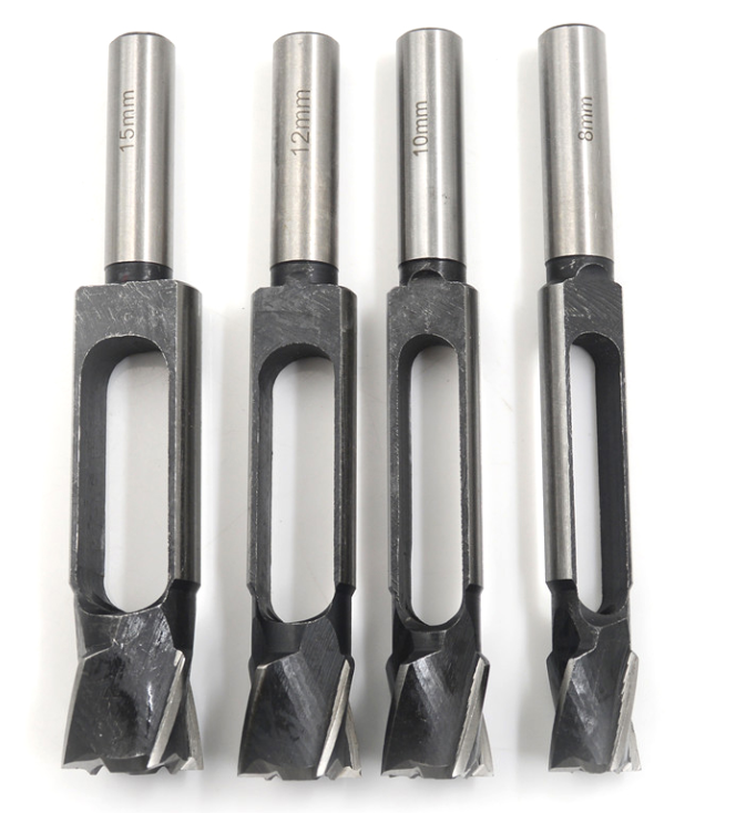 Socoje 8/10/12/15mm Tenon Dowel And Plug Drill 13mm Shank Tenon Maker Tapered Woodworking Cutter