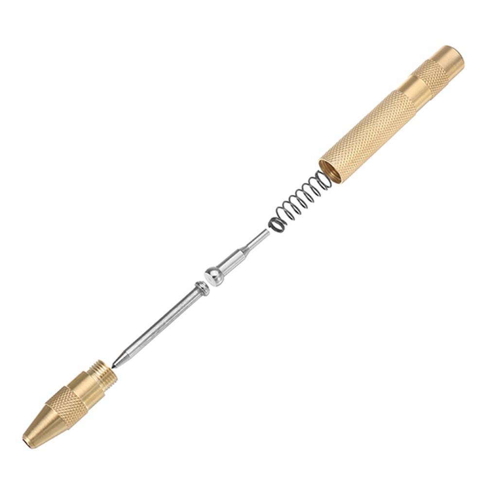 Socoje 6mm Automatic Center Pin Punch Spring Loaded Marking Starting Holes Tool