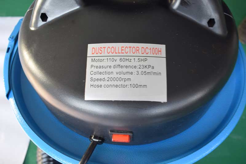 13 Gallon Portable Dust Collector 1200W 1-1/2HP