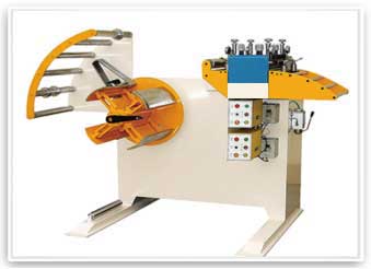 2 in 1 machine automatic steel uncoiling machine sheet metal straightener