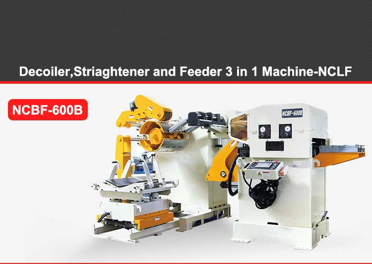 Automation Precision Coil Uncoiler Straightener Automatic Feeder for Power Press Machine