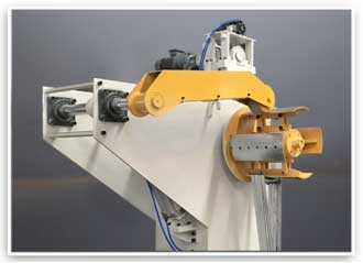 metal sheet uncoiler machine and  Leveling machine 2 in 1 leveler for punching press machine