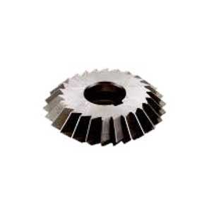 Socoje Tools 12-302-002 45°,UNCOATED 2-3/4" X 1/2" DOUBLE ANGLE MILLING CUTTER