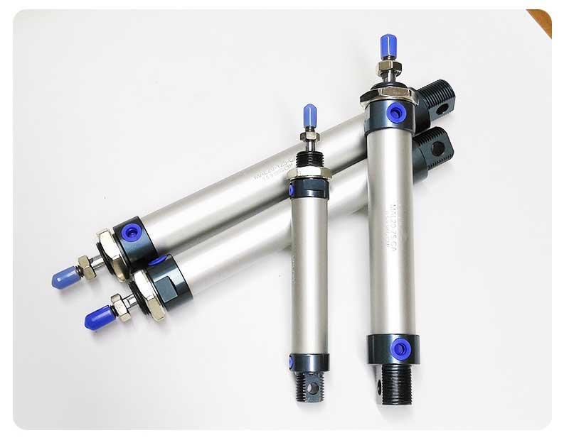 air cylinder actuator MAL Mini adjustable stroke pneumatic cylinder for small spring making machine
