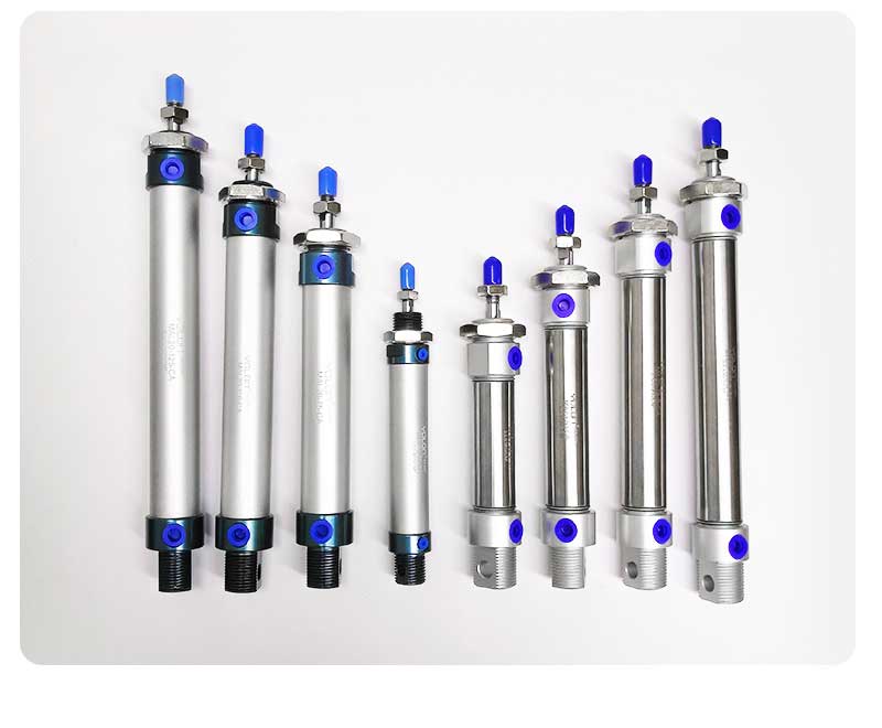 air cylinder actuator MAL Mini adjustable stroke pneumatic cylinder for small spring making machine