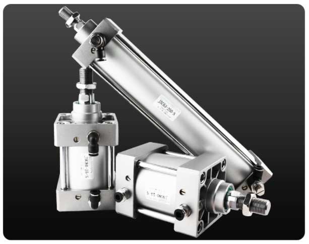 Anti-corrosion Small Bore Durable Air Double Acting Pneumatic Cylinder