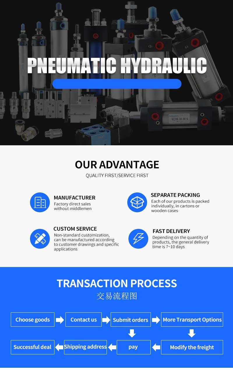 DNC Series Air Cylinders Big Pneumatic Equipment Air Piston Cylinder 100mm Bore Size Engine New Product 2020 Truck Provided