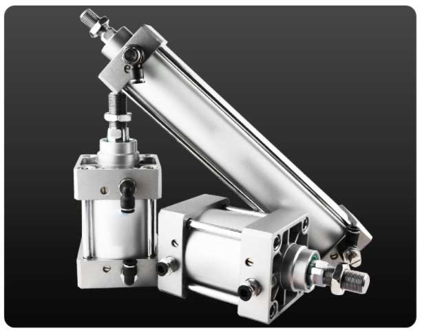 JSC Series Bore 50 Double Acting Air Pneumatic Cylinder Aluminum Provided Nonstandard Hydraulic Restaurant Digital Cylinder Gary