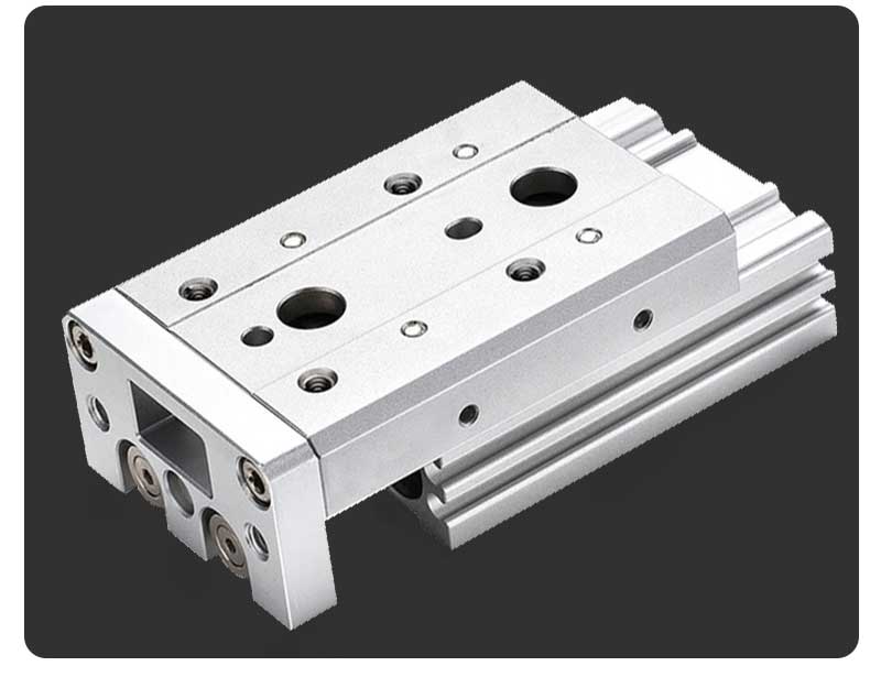 MXS series slide table guided  8*10 20 30 40 50 75 stoke pneumatic air cylinder for shampoo filling machine