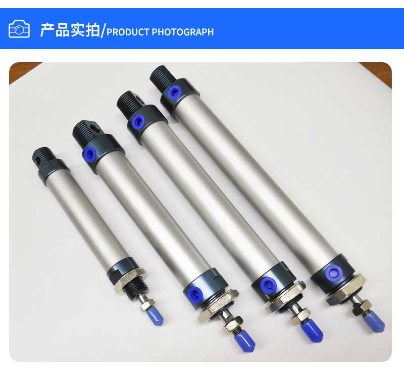 MAL25X25  MAL25X50 MAL25X75 MAL25X100  MAL25X125 MAL25X200  MALD MALJ Aluminum alloy mini pneumatic cylinder