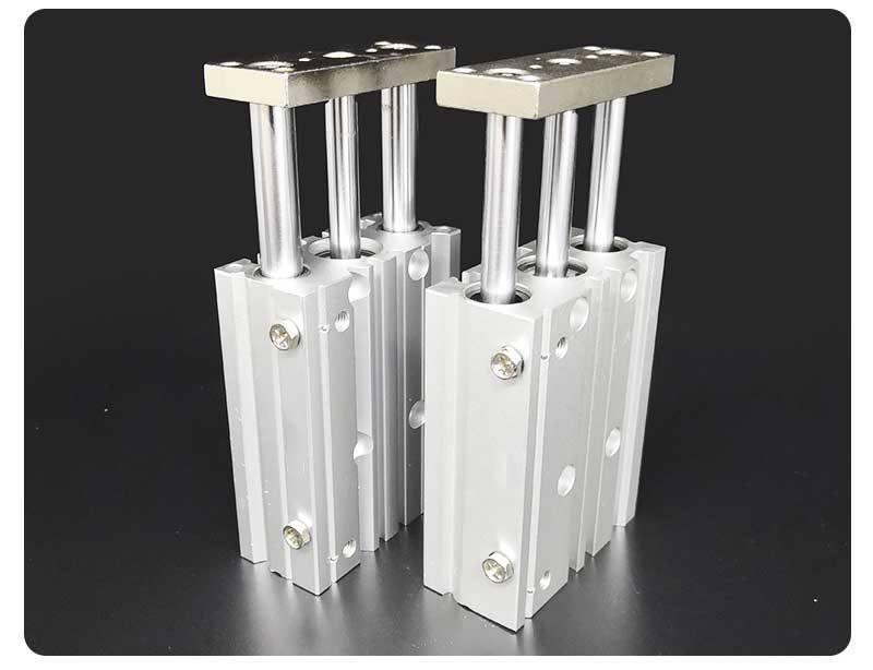 MGPM20X20 MGPM20X25 MGPM20X50 MGPM20X75 MGPM20X100 MGPM12X125 Tri-rod pneumatic cylinder MGPL TCM TCL