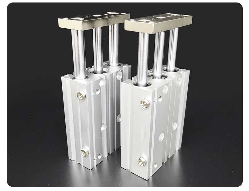 MGPM25X20 MGPM25X25 MGPM25X50 MGPM25X75 MGPM25X100 MGPM25X125 Tri-rod Pneumatic cylinder MGPL TCM TCL