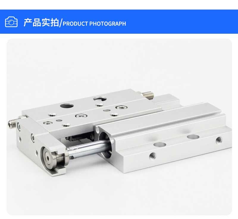 MXF type 8mm 12MM 16mm 20mm guide slide pneumatic cylinder