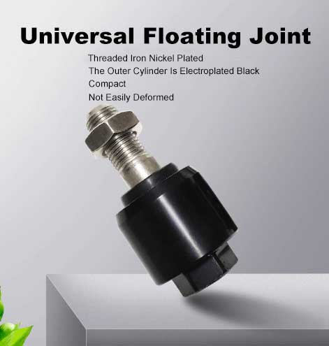 New Design High Hardness Universal Pneumatic Accessories Floating Joints For Cylinder