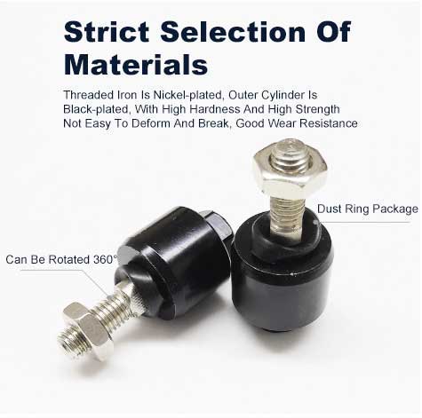 New Design High Hardness Universal Pneumatic Accessories Floating Joints For Cylinder