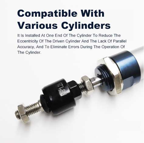 New Design High Hardness Universal Pneumatic Accessories Floating Joints For Cylinder