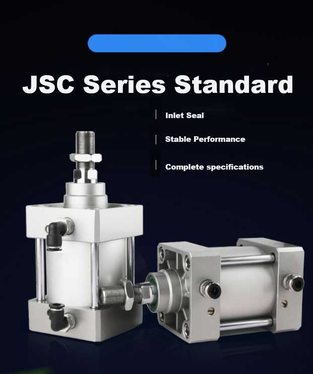 Professional Manufacturer Durable Anti Abrasin Stable Performance Aluminum Air Pneumatic Cylinder