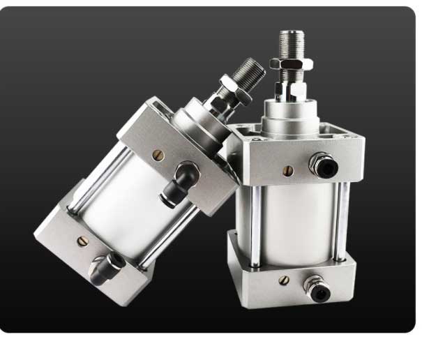 Professional Manufacturer Durable Anti Abrasin Stable Performance Aluminum Air Pneumatic Cylinder