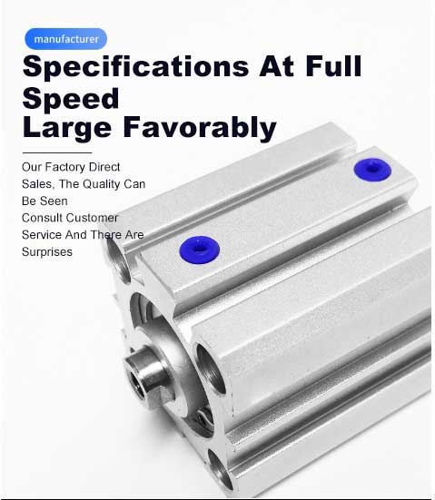 SDA SDAD SDAJ  Compact cylinder Standard Piston Clamp Pneumatic Air Cylinder