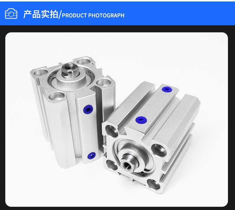 SDA40X10 SDA40X20 SDA40X25 SDA40X30 SDA40X40 SDA40X50 SDA40X60 Thin Type Standard Piston Compact Pneumatic Air Cylinder