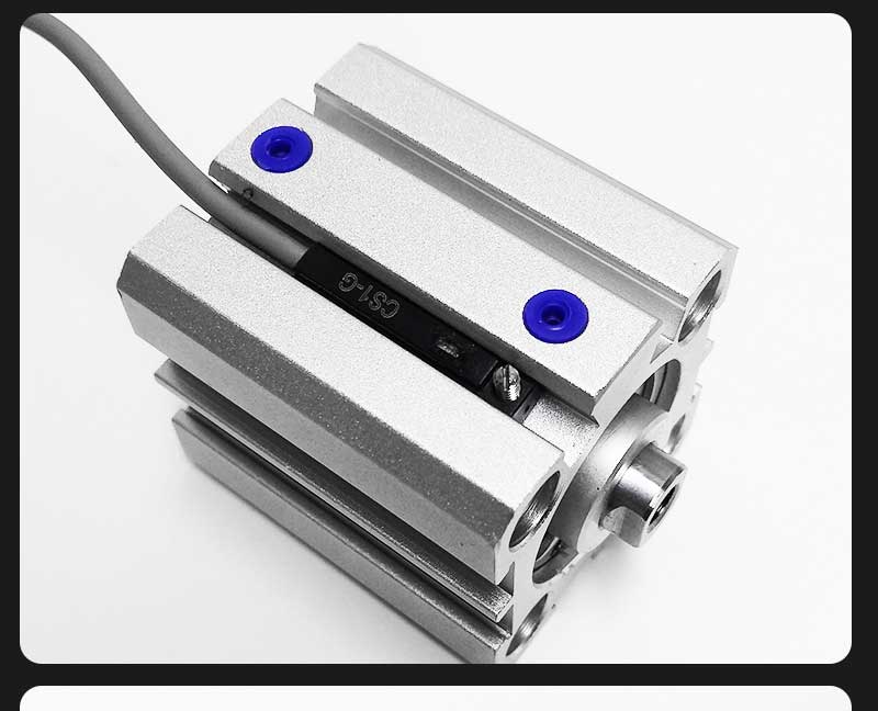 SDA80X10 SDA80X25 SDA80X30 SDA80X40 SDA80X50 SDA80X75 SDA80X100  Thin Type Standard Piston Compact Pneumatic Air Cylinder