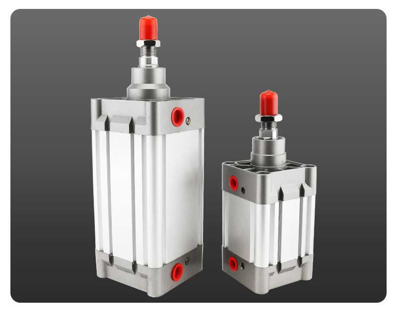 Shanghai Pneumatic Double Acting Air Cylinders,Standard Aluminium DNC Series ISO6431 Pneumatic Cylinder