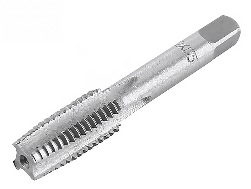 straight flute tap  M3 M4 M5 M6 M8 M10 M12 screw tap straight fluted hand tap screw thread with cobalt